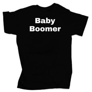 Baby Boomer Retro Generation Unisex Tee Shirt